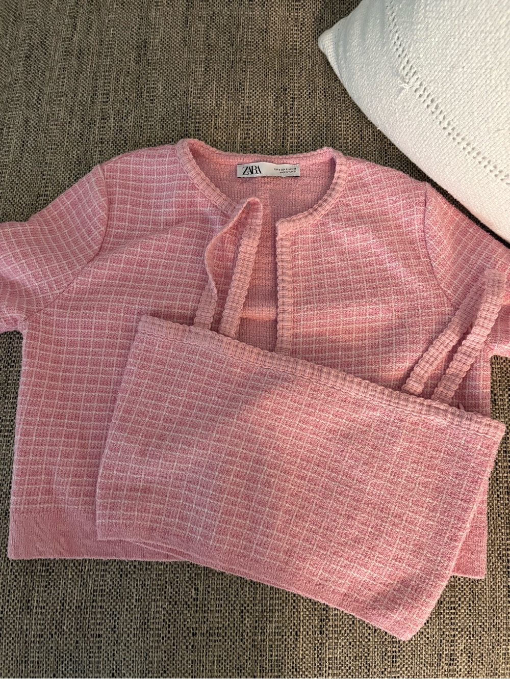 Zara Tweed Top and Jacket Set